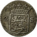Moneda, Países Bajos, WEST FRIESLAND, 2 Stuivers, Double Wapenstuiver, 1787