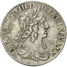 Moneta, Francia, Louis XIII, 1/4 Écu 2e poinçon de Warin, 1642, Paris, Gad 48