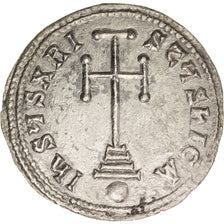 Münze, Basil I the Macedonian 867-886, Miliaresion, Constantinople, VZ, Silber