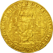 Münze, Frankreich, Philippe VI, Chaise d'or, 1346, SS+, Gold, Duplessy:258
