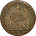 Coin, France, Convention, 2 Sols, 1794, Essai Bernier, EF(40-45), Bronze
