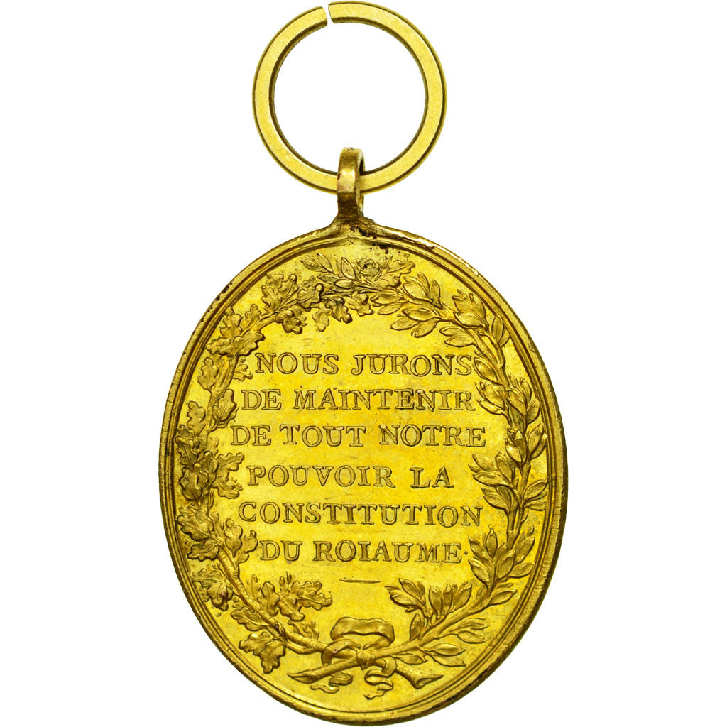 Moneta, Francia, Constitution, medaglia, 1790, Pacte Fédératif, SPL-, Bronzo