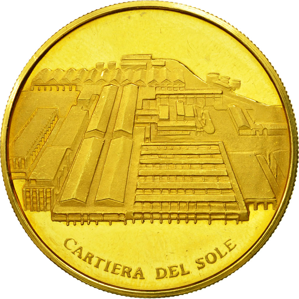 Italy, Medal, Arts & Culture, MS(60-62), Gold