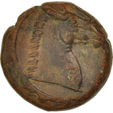 Carthage, Zeugitane, Unité de Bronze, (400-350 AV JC), Sear 6531