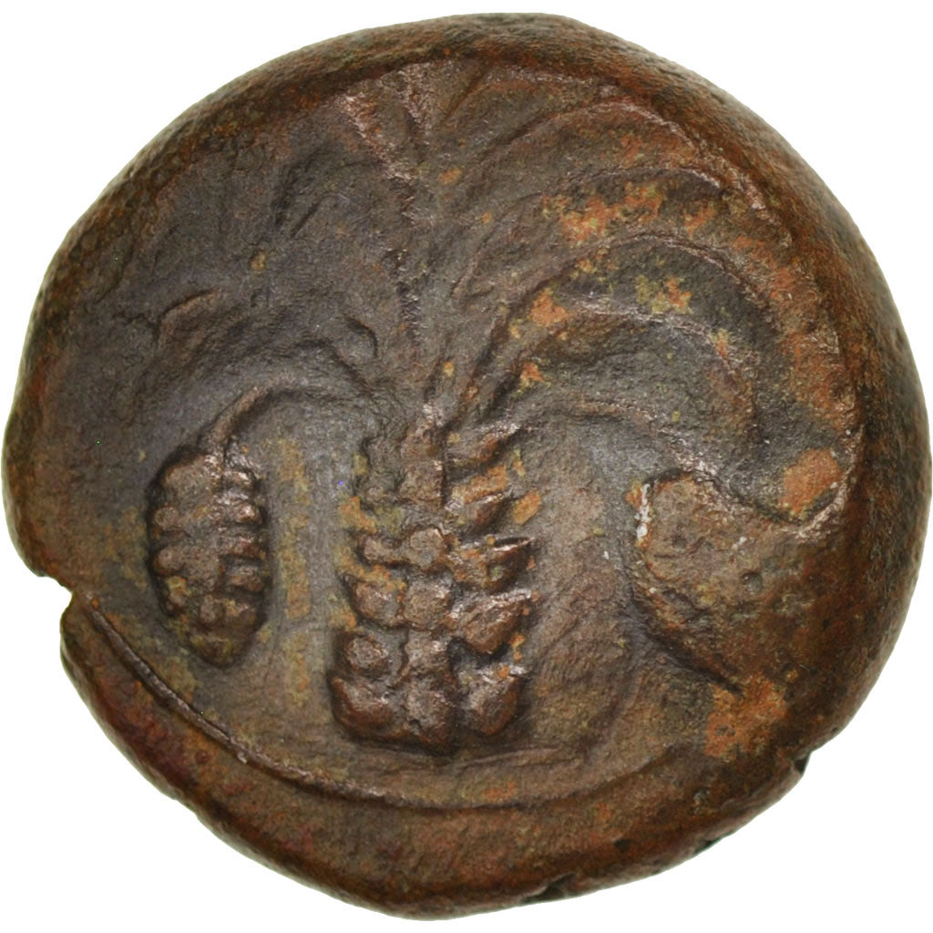 Carthage, Zeugitana, Bronze Unit, 4th century BC, Sear 6531