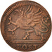 Moneda, Estados alemanes, ROSTOCK, 6 Pfennig, 1761, BC+, Cobre, KM:123