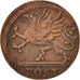 Coin, German States, ROSTOCK, 6 Pfennig, 1761, VF(30-35), Copper, KM:123