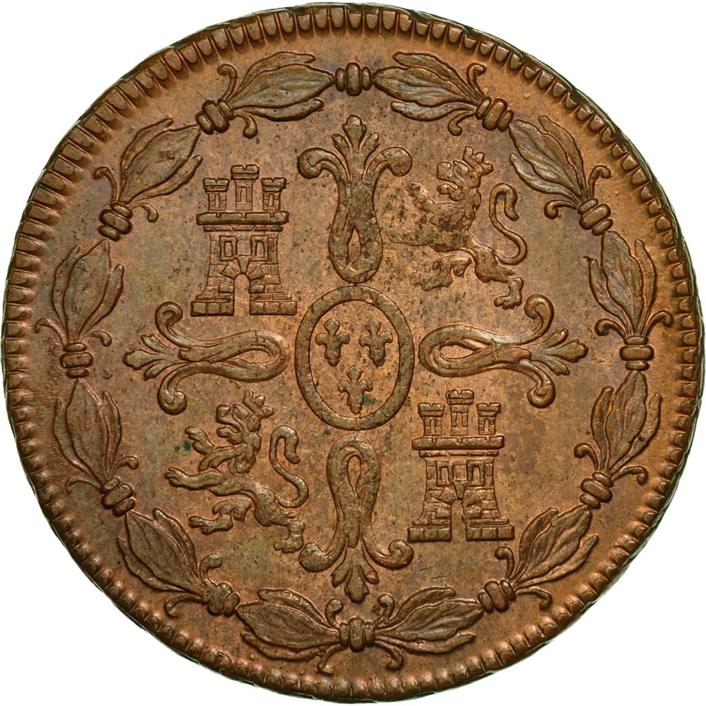 Moneda, España, Charles III, 8 Maravedis, 1772, Segovia, EBC, Cobre, KM:408.2