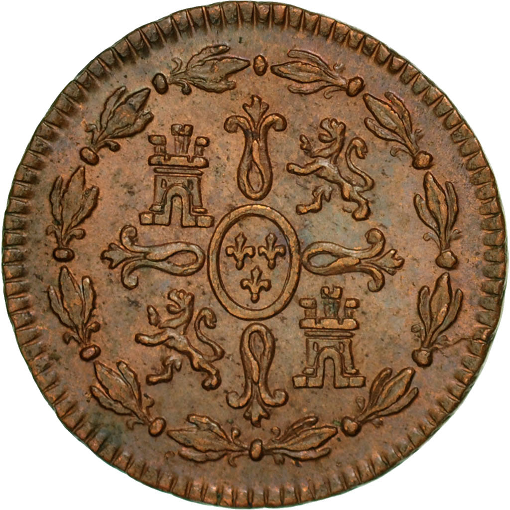 Münze, Spanien, Charles III, Maravedi, 1772, Segovia, VZ, Kupfer, KM:405.2