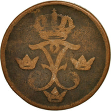 Coin, Sweden, Frederick I, Ore, S.M., 1737, VF(20-25), Copper, KM:416.1