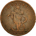 Monnaie, Suède, Carl XII, Daler, 1719, TB+, Cuivre, KM:369