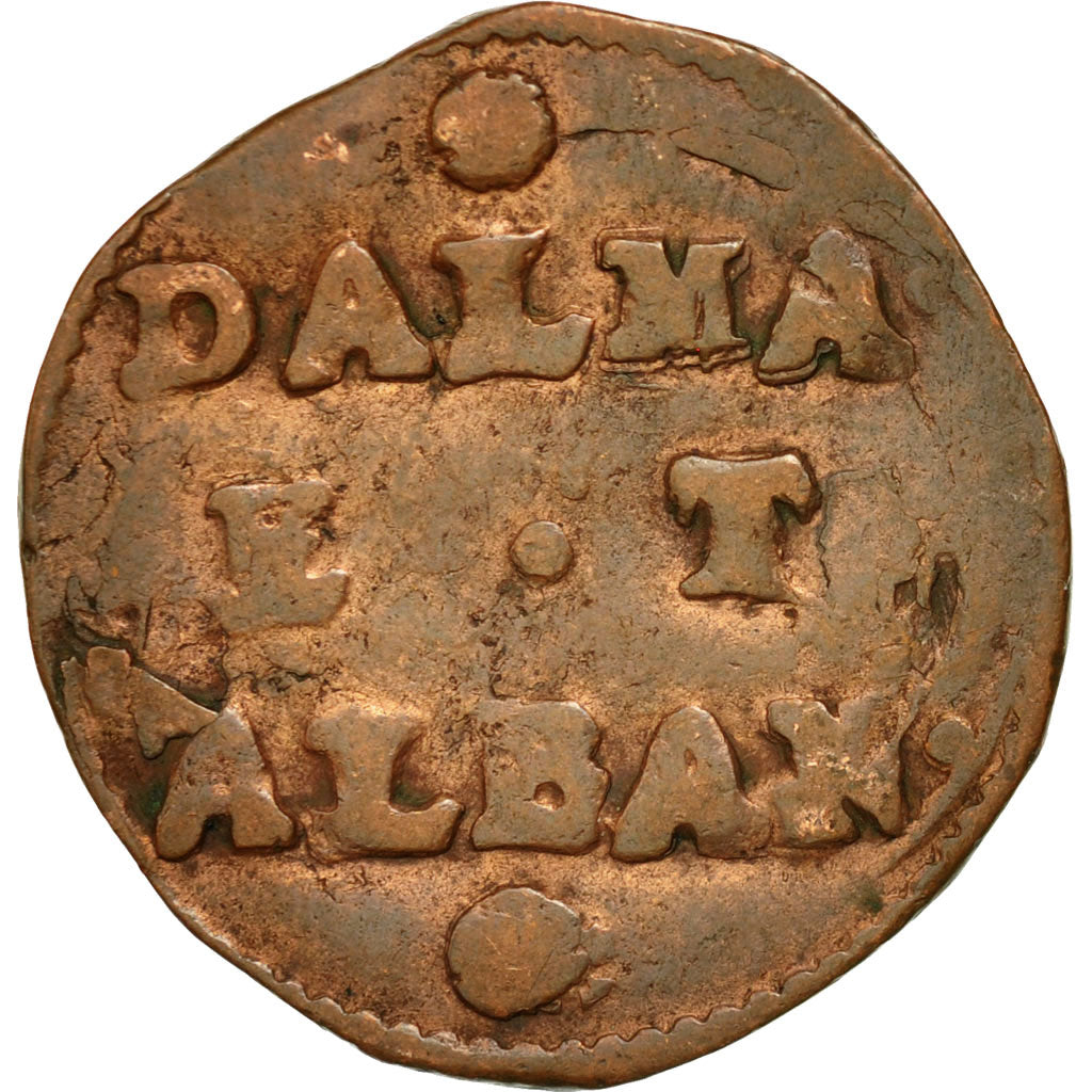Coin, ITALIAN STATES, VENICE-DALMATIA AND ALBANIA, Anonymous, Gazzetta, 2 Soldi