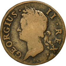 Coin, Ireland, 1/2 Penny, 1742, VF(20-25), Copper, KM:130.1