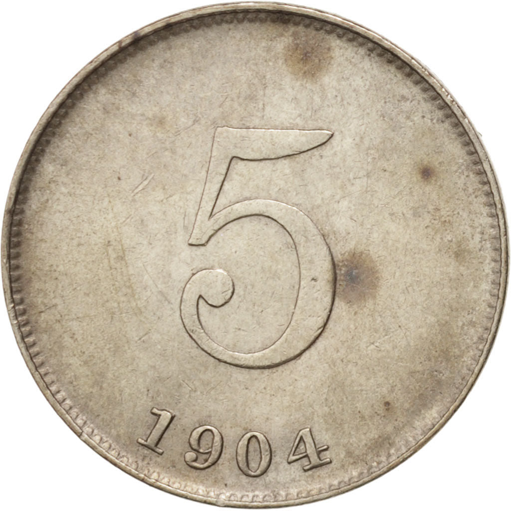 Haiti, 5 Centimes, 1904, KM:52