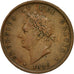 Coin, Great Britain, George IV, Penny, 1826, EF(40-45), Copper, KM:693