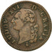 Moneda, Francia, Louis XVI, Sol ou sou, 1791, Paris, BC+, Cobre, KM:578.1