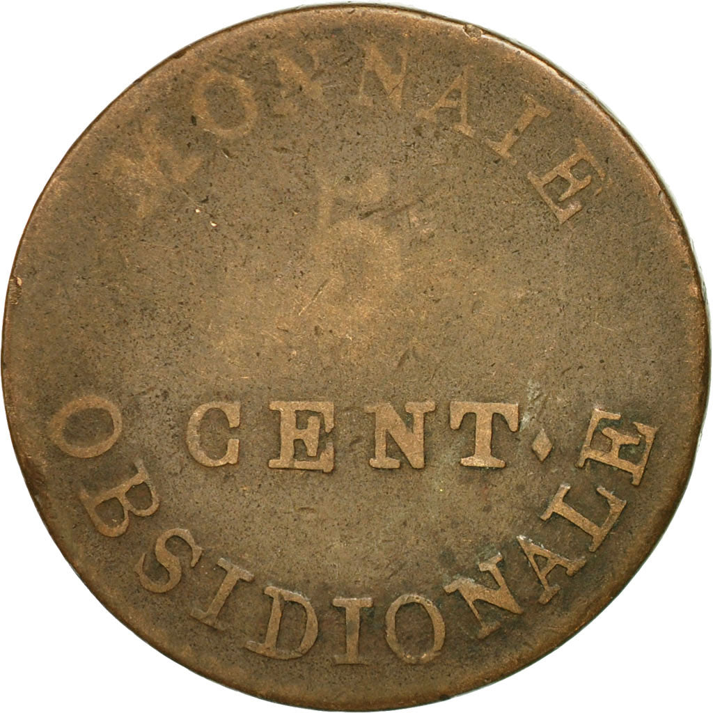 Monnaie, France, Louis XVIII, 5 Centimes, 1814, Anvers, B, Bronze, Gadoury:131b1