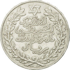 Moneta, Marocco, 'Abd al-Hafiz, 1/2 Rial, 5 Dirhams, 1911, bi-Bariz, Paris, BB+