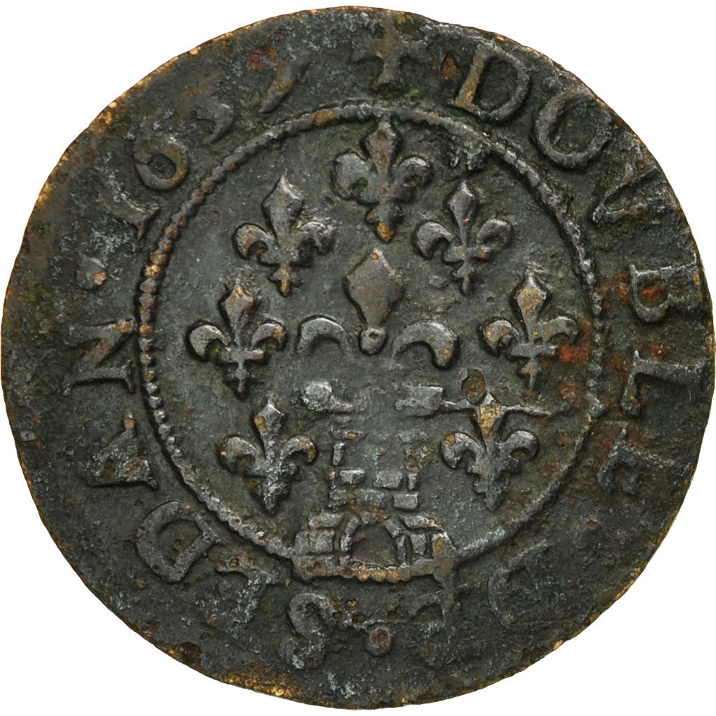 Moneta, Francja, Ardennes, Fréd-Maurice de La Tour, Double De Sedan, Double De