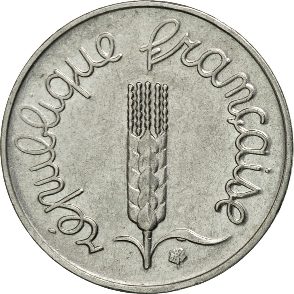 Munten, Frankrijk, Épi, Centime, 1964, Paris, Rebord, ZF+, Stainless Steel