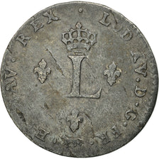 Munten, Frankrijk, Louis XV, Double sol (2 sous) en billon, 1739, Paris,KM 500.1