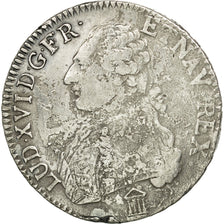 Moneta, Francia, Louis XVI, Écu aux branches d'olivier, 1783, Bordeaux, KM 564.8