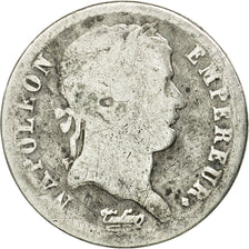 Moneda, Francia, Napoléon I, 1/2 Franc, 1812, Paris, BC, Plata, KM:691.1