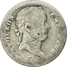 Moneda, Francia, Napoléon I, 1/2 Franc, 1813, Limoges, BC, Plata, KM:691.7