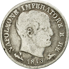 Coin, ITALIAN STATES, KINGDOM OF NAPOLEON, Napoleon I, 5 Soldi, 1813, Bologna
