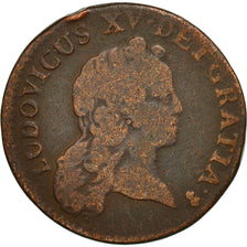 Munten, Frankrijk, Louis XV, Demi sol au buste enfantin, 1/2 Sol, 1721, Paris