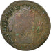 Moneta, Francja, Sol aux balances françoise, Sol, 1793, Bayonne, VG(8-10)