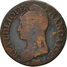 Münze, Frankreich, Dupré, 5 Centimes, AN 5, Paris, SGE+, Bronze, KM:640.1
