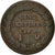 Monnaie, France, Dupré, 5 Centimes, AN 8, Paris, B+, Bronze, Gadoury:126a