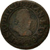 Coin, France, Henri III, Denier Tournois, 1584, Paris, VF(20-25), Copper