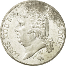Coin, France, Louis XVIII, 5 Francs, 1824, Lille, MS(60-62), KM 711.13