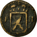 Monnaie, Luxembourg, Frans II, Sol, 1795, B+, Cuivre, KM:19