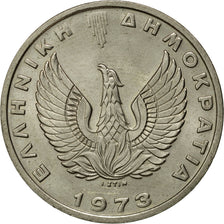 Coin, Greece, 20 Drachmai, 1973, AU(55-58), Copper-nickel, KM:112