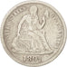 United States, Seated Liberty Dime, 1891, Philadelphia, KM:A92