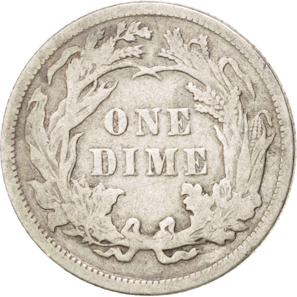 United States, Seated Liberty Dime, 1891, Philadelphia, KM:A92