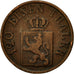 Coin, German States, HESSE-CASSEL, Friedrich Wilhelm, 3 Heller, 1856, VF(30-35)