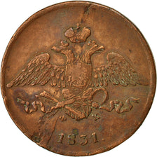 Monnaie, Russie, Nicholas I, 5 Kopeks, 1831, Ekaterinbourg, TB+, Cuivre