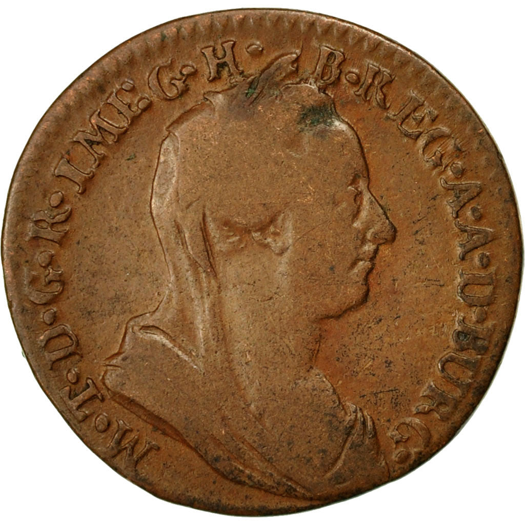 Coin, AUSTRIAN NETHERLANDS, Maria Theresa, Liard, Oord, 1778, Brussels