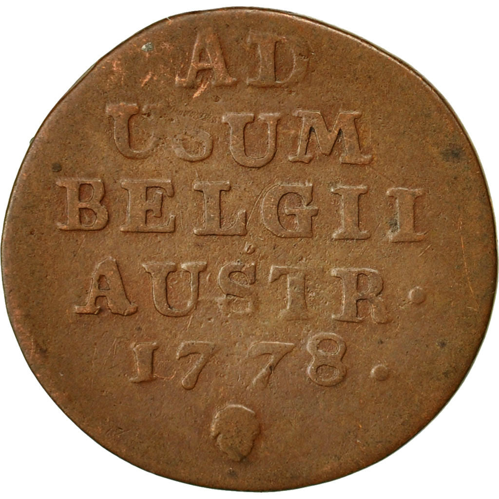 Coin, AUSTRIAN NETHERLANDS, Maria Theresa, Liard, Oord, 1778, Brussels