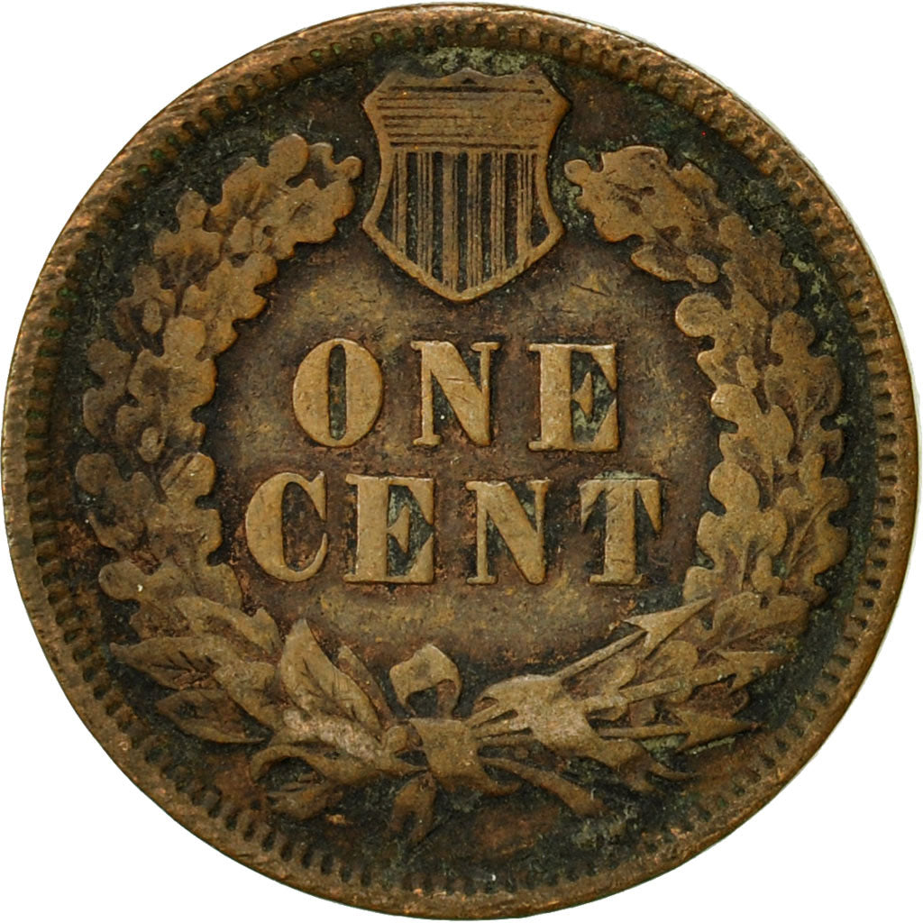 Coin, United States, Indian Head Cent, Cent, 1902, U.S. Mint, Philadelphia