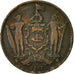 Coin, BRITISH NORTH BORNEO, Cent, 1887, Heaton, Birmingham, VF(30-35), Bronze