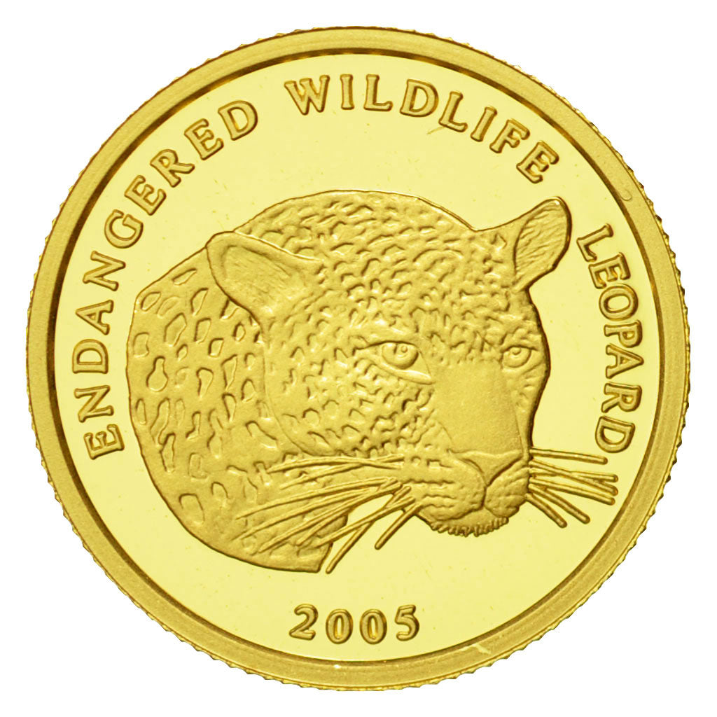 Münze, Benin, 1500 Francs CFA, 2005, STGL, Gold