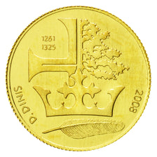 Monnaie, Portugal, 1/4 Euro, 2008, Lisbonne, FDC, Or, KM:827
