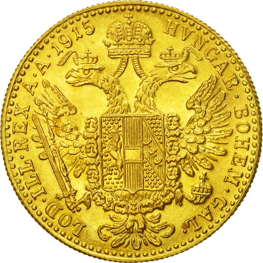 Monnaie, Autriche, Franz Joseph I, Ducat, 1915, Refrappe officielle, FDC, Or
