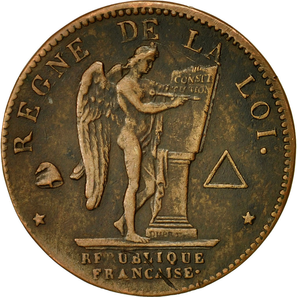 Coin, France, Essai au module, Essai, 1792, Paris, EF(40-45), Copper
