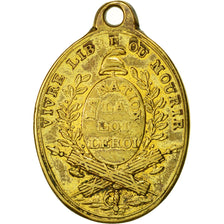 France, Medal, 1791, Vivre Libre ou Mourir, AU(50-53), Bronze